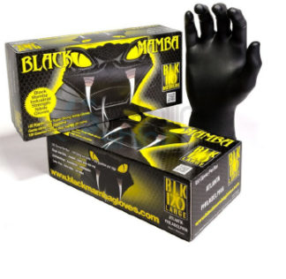 Boîte de 100 gants jetables NITRILE