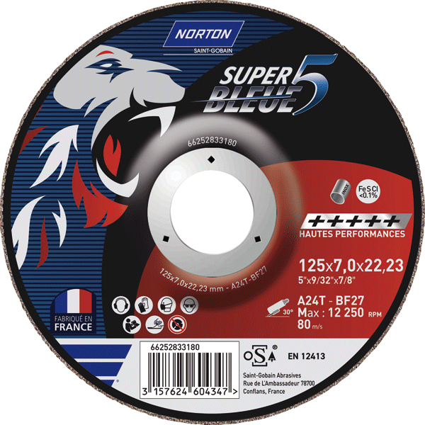 Disques tronçonnage BDA SB5