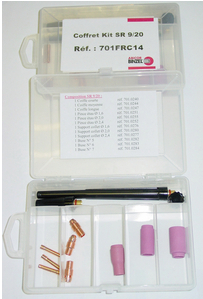 Kit piéces TIG SR 9/20