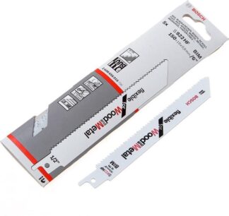 Bliste de 5 lames Scie Sabre - flexible for wood and metal