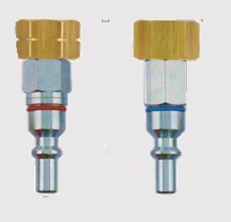 PAIRE DE RACCORD ISO MALE RAPIDE OX/AD