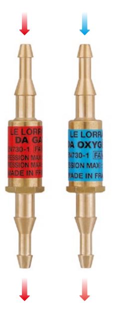 CLAPETS ANTI-RETOUR PARE FLAMME