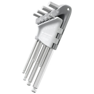 Jeu de 9 clés mâles INOX 6 pans