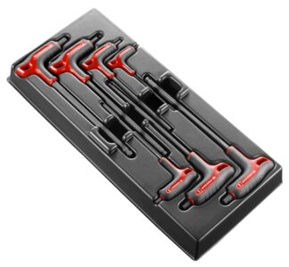 Module 7 clés mâles poignées en « P » 6 pans